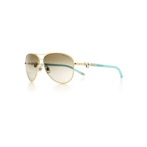 tiffany aviator sunglasses with lock.